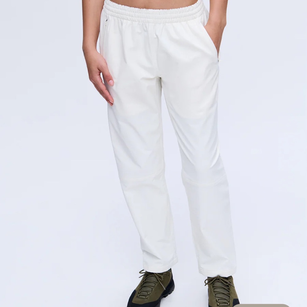 Outdoor Voices White Track Pants